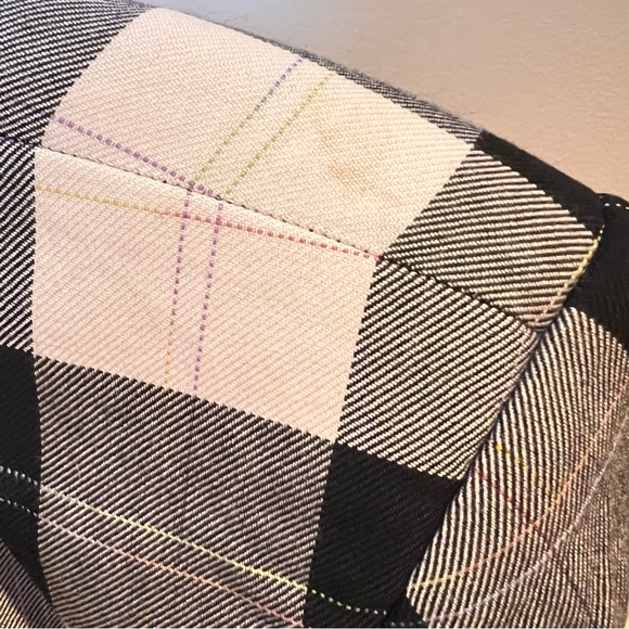 VINTAGE | Amanda Smith plaid boxy oversized double breasted blazer - Picture 6 of 10